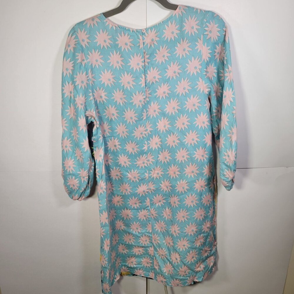 Gormanshop Multicolor Zebra & Flora Print Dress NO SIZE TAG SEE MEASUREMENTS - Picture 10 of 10